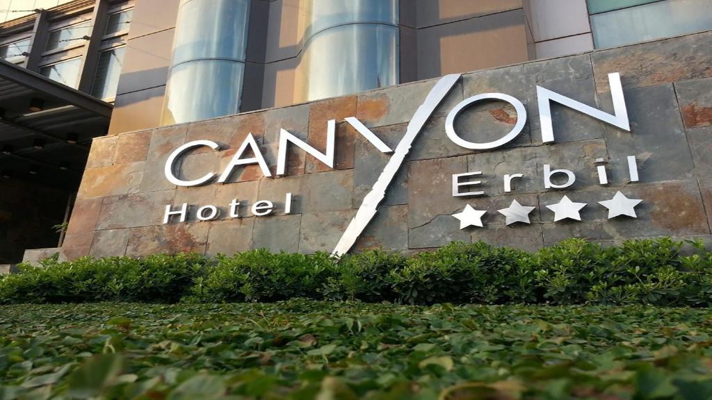 Canyon Hotel Erbil Exteriör bild